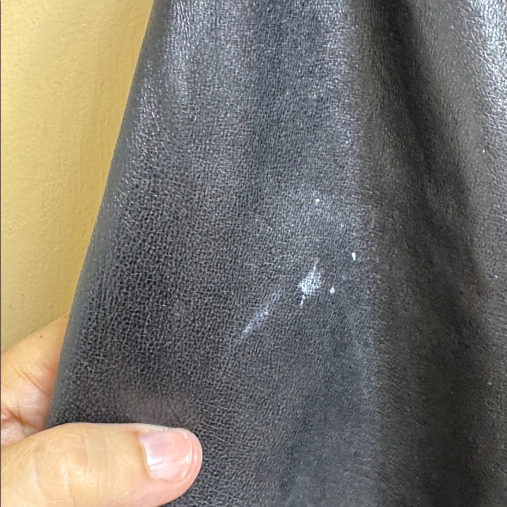 Black  Leather Pants by Ellen Tracy - Picture 8 of 12